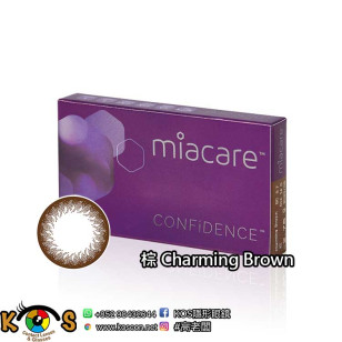 Miacare 美若康 矽水膠 彩妝月拋 棕 Charming Brown